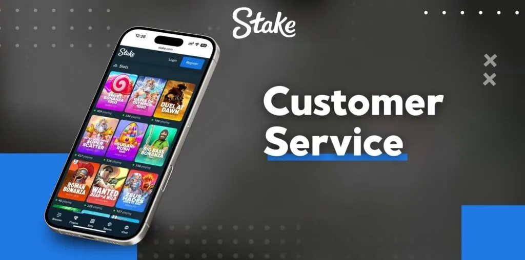 Customer Service in the Stake Pakistan App