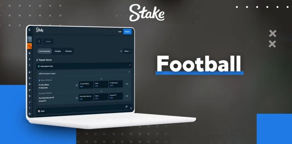 Stake Pakistan Football betting information