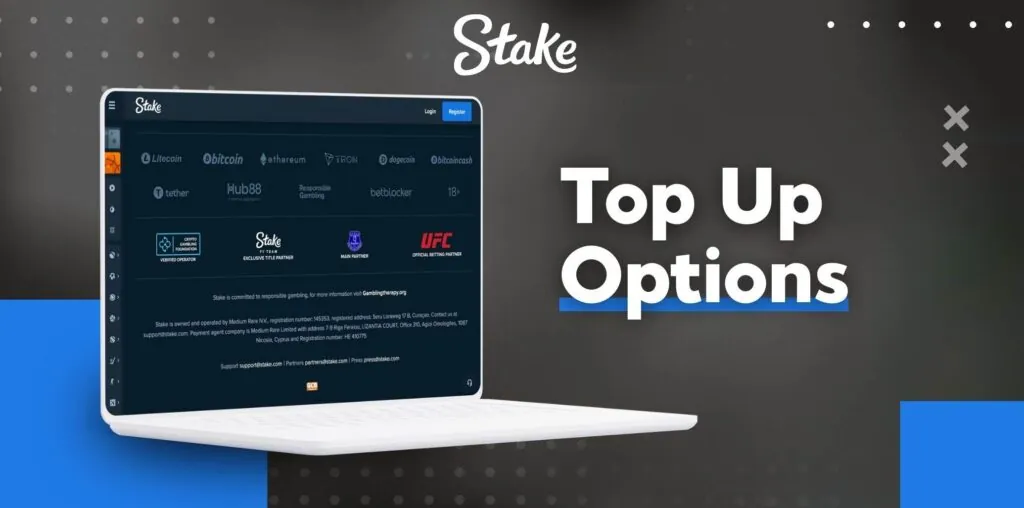 Stake Pakistan Top Up Options function guide