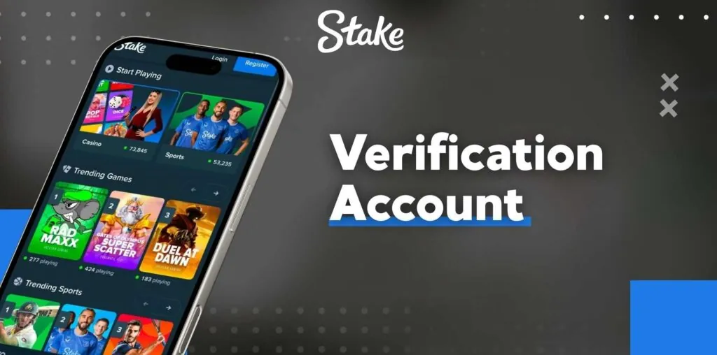Stake Pakistan Verification Account instruction